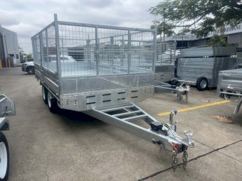 16×8 Flat Top / Flat Deck Trailer – 150×50×1800mm Drawbar | 3500KG/ 4500KG ATM For Sale