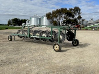 Shearer 14 Wheel Hay Rake
