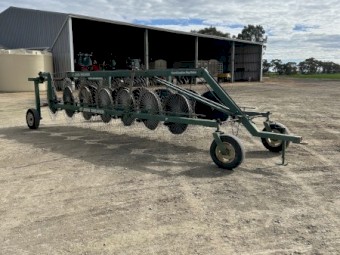 Shearer 14 Wheel Hay Rake