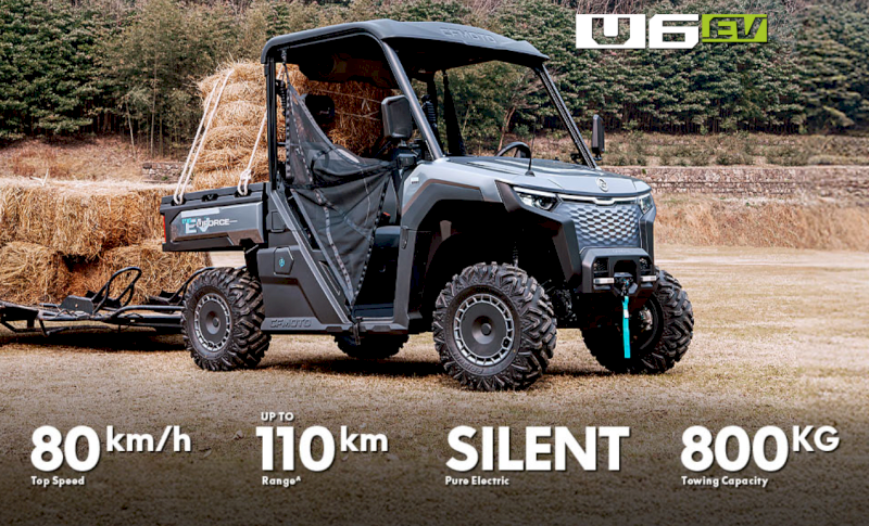 CF-Moto UForce U6 EV SxS UTV