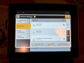 John Deere 4640 G4 Display auto life time activation GPS