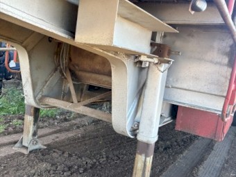 1989 Freighter 41ft Drop Deck Semi Trailer