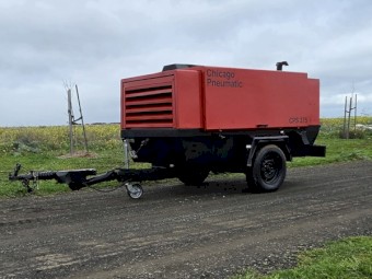 Chicago Pneumatic CPS 375 Diesel Air Compressor 