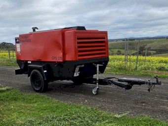 Chicago Pneumatic CPS 375 Diesel Air Compressor 