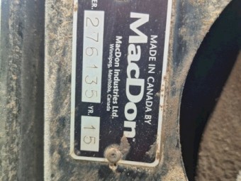2015 MacDon D65 30ft Windrower Front