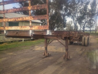 40ft freighter farm hay  trailer 