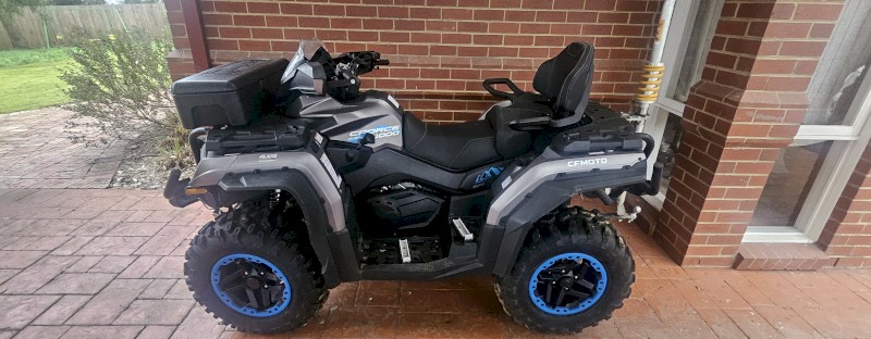 CFMoto  4x4 Overland 1000 with all the etras winch tool box 