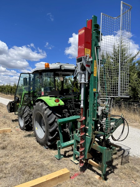 2022 - Munro Telesett Drophammer – Hydraulic Sideshift – 40hrs – 3 Augers