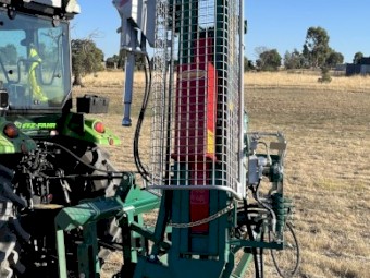 2022 - Munro Telesett Drophammer – Hydraulic Sideshift – 40hrs – 3 Augers