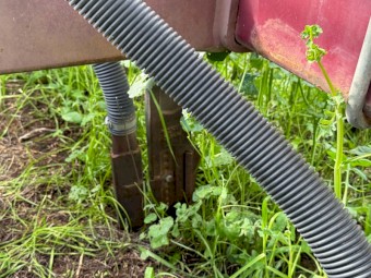 Unibar Fertilizer Hilling rig 