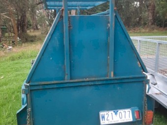 7x4 Enclosed Box Trailer with Roof Rack - Fish Creek VIC