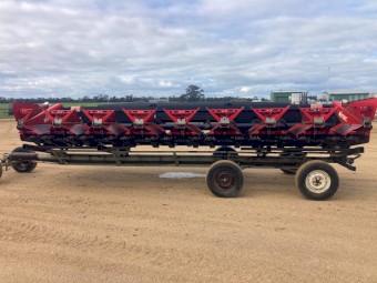 Olimac Drago 8 row Corn Header Front