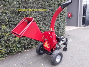 15HP Woodchipper / Shredder 120mm Max