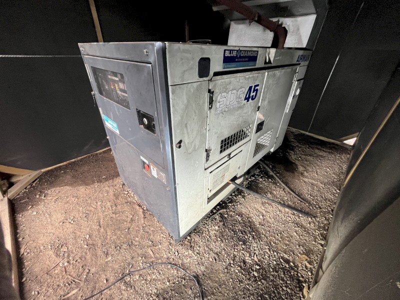Airman SDG-45 Generator with 4150L Self-Bunded Diesel Tank