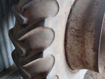 2x Case Tractor Tyres 