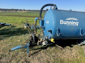 Bunnings Slurry Tanker
