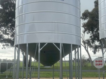 50T Unsealed Grain Silos