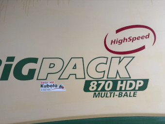 2016 Krone 870 HDP Multi-Bale