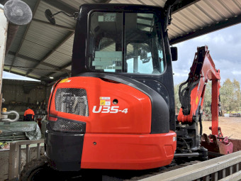 2025 Kubota U35-4 3.5 Tonne Excavator