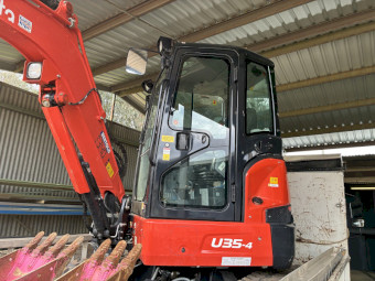 2025 Kubota U35-4 3.5 Tonne Excavator
