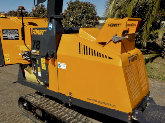 AS NEW. 6/2020 FORST TR8 Commercial Rubber Tracked Diesel 8