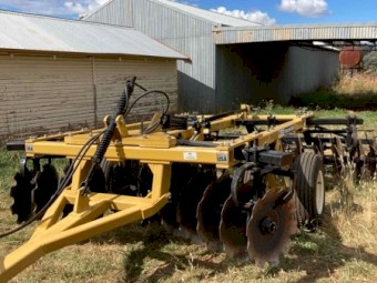Taylor Way 351 Series 24 Disc Plough with Roller Baskets