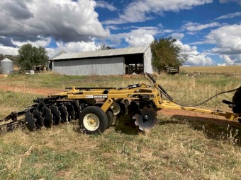 Taylor Way 351 Series 24 Disc Plough with Roller Baskets