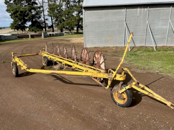 Bamford 7 wheel Hay Rake