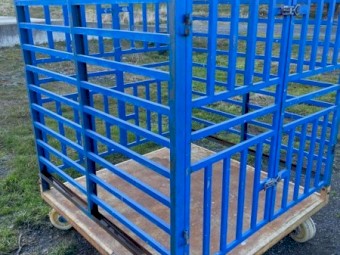 Cage with Wheels and Lifting Point