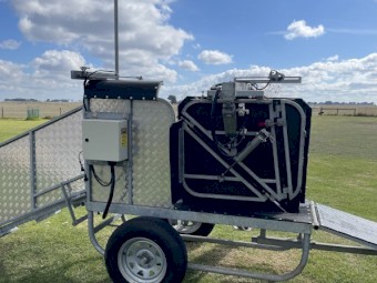 Gallagher crutch and dag sheep handler