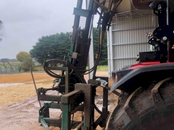 Munro Post Driver With Side Shift And Auger