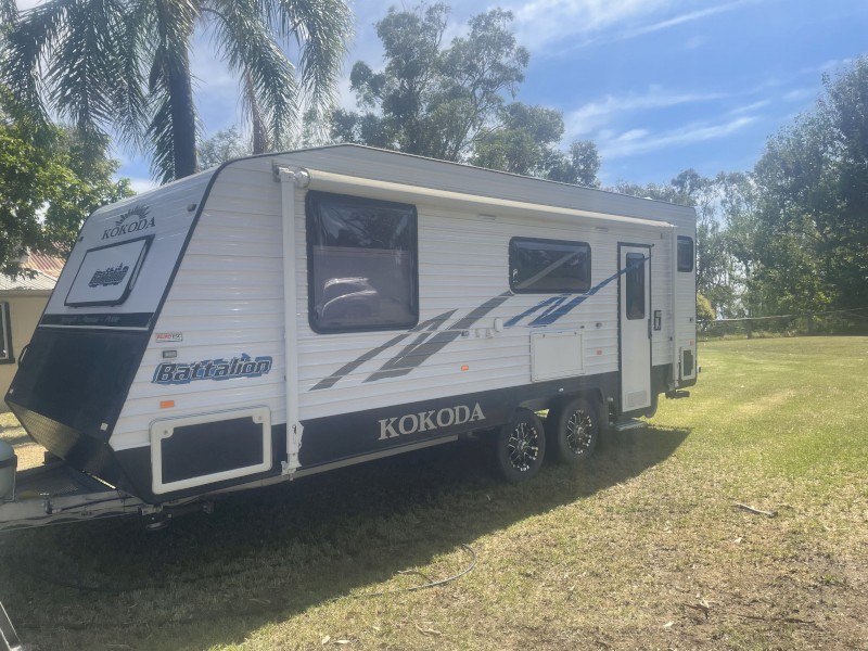 2013 Kokoda Battalion Triple Bunk Caravan