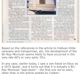 BRI-RAY Pop Down Microvan 