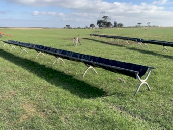 Interlocking Cattle Feed Troughs