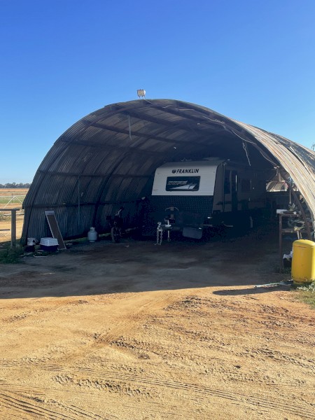 Half Dome Machinery Shed (Buyer to dismantle)