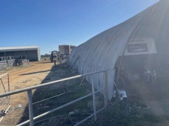 Half Dome Machinery Shed (Buyer to dismantle)