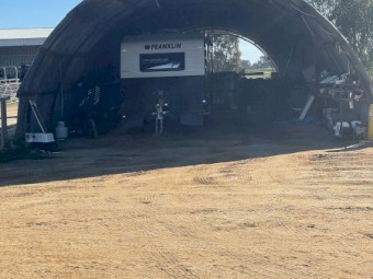 Half Dome Machinery Shed (Buyer to dismantle)