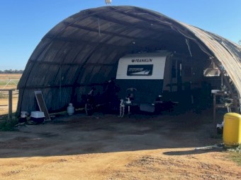 Half Dome Machinery Shed (Buyer to dismantle)