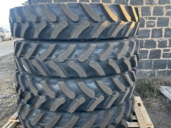 JD 420/80R46 Tyres and Rims Brand New  