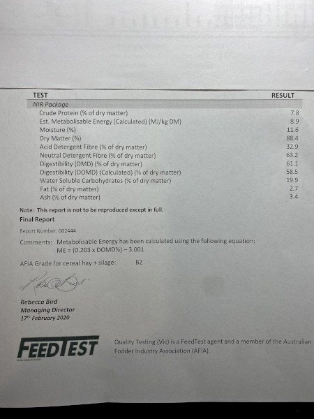 B2 - Wheat Hay Rolls