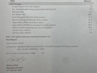 B2 - Wheat Hay Rolls