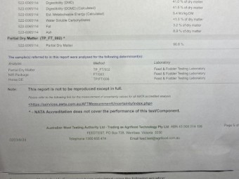 Vetch Hay Rolls - 200 rolls