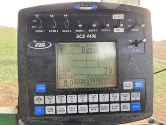 2007 6000lt Goldacres 36m Trailed Boom Sprayer