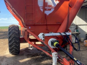 15 tonne Bordignon Chaser Bin