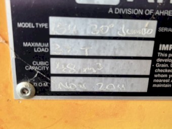 2012 Sherwell Field Bin, one left!