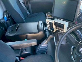 2018 MAN TGM 18.340 with 5024 Goldacre Prairie Advance Sprayer.