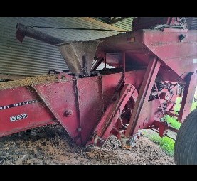 Massey Ferguson 587 seed cleaner