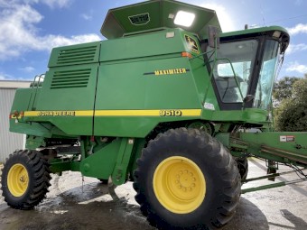 1998 John Deere 9510 Header with 930R Front & Trailer