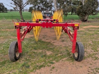 Sitrex Mx 12 V rake with splitter 