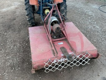 Kubota B6100 Tractor with Jarrett Slasher
